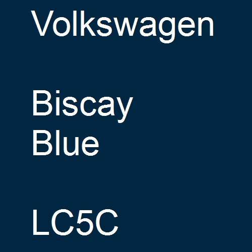 Volkswagen, Biscay Blue, LC5C.